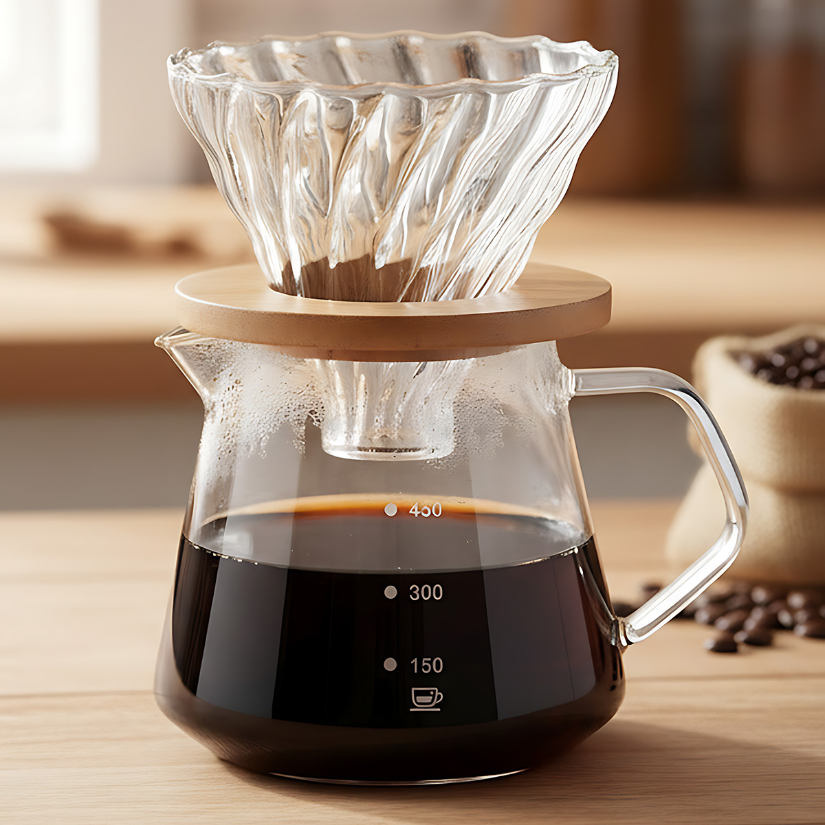 Coffee Equipment Pour Over - Pour Over Coffee Maker - 300/600ML