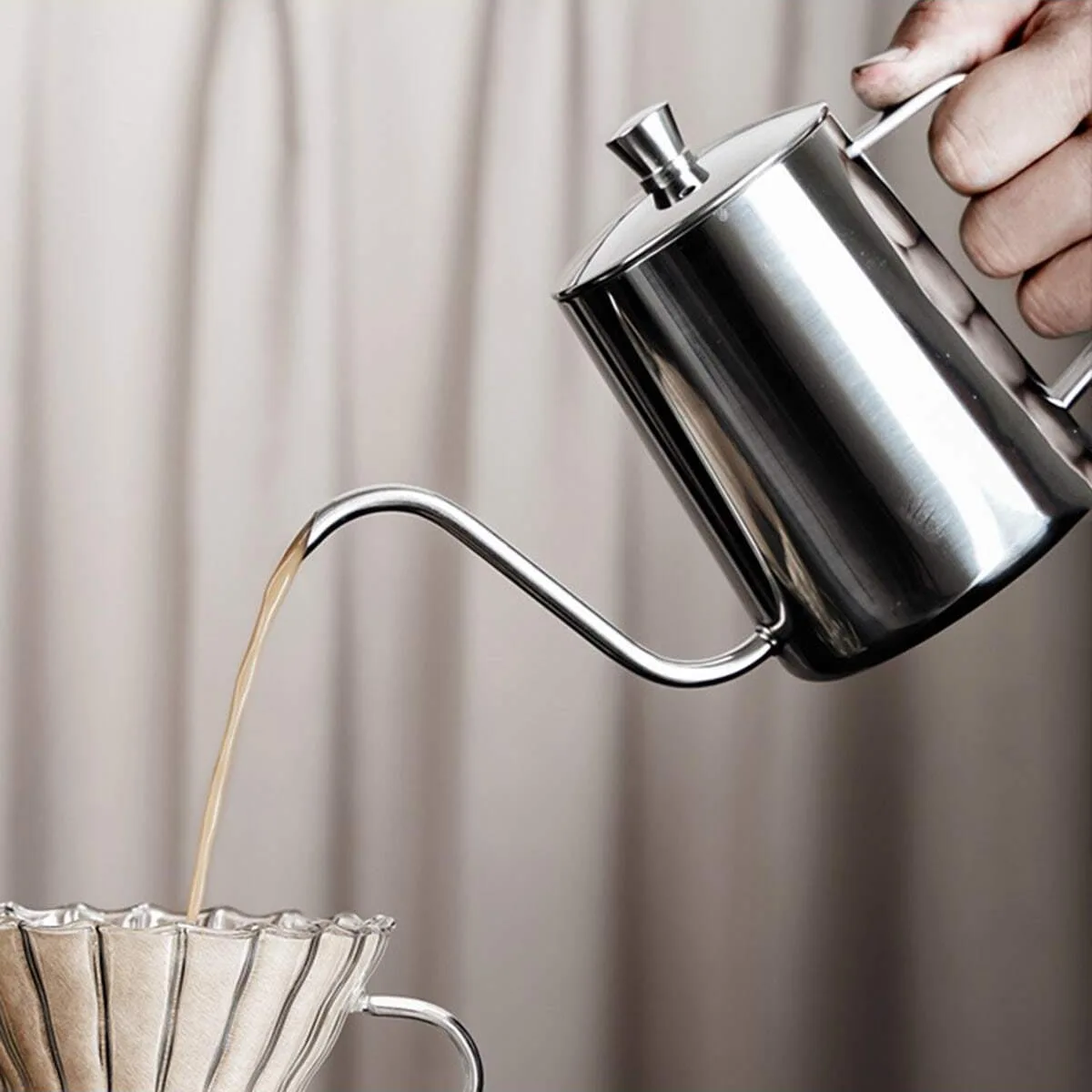 Coffee Equipment Pour Over - 1PC-350ML Pour Over Coffee Kettle Gooseneck