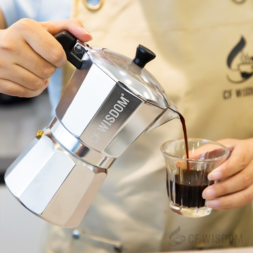 Coffee Equipment Tools - CF WISDOM Classic Italian Style Moka