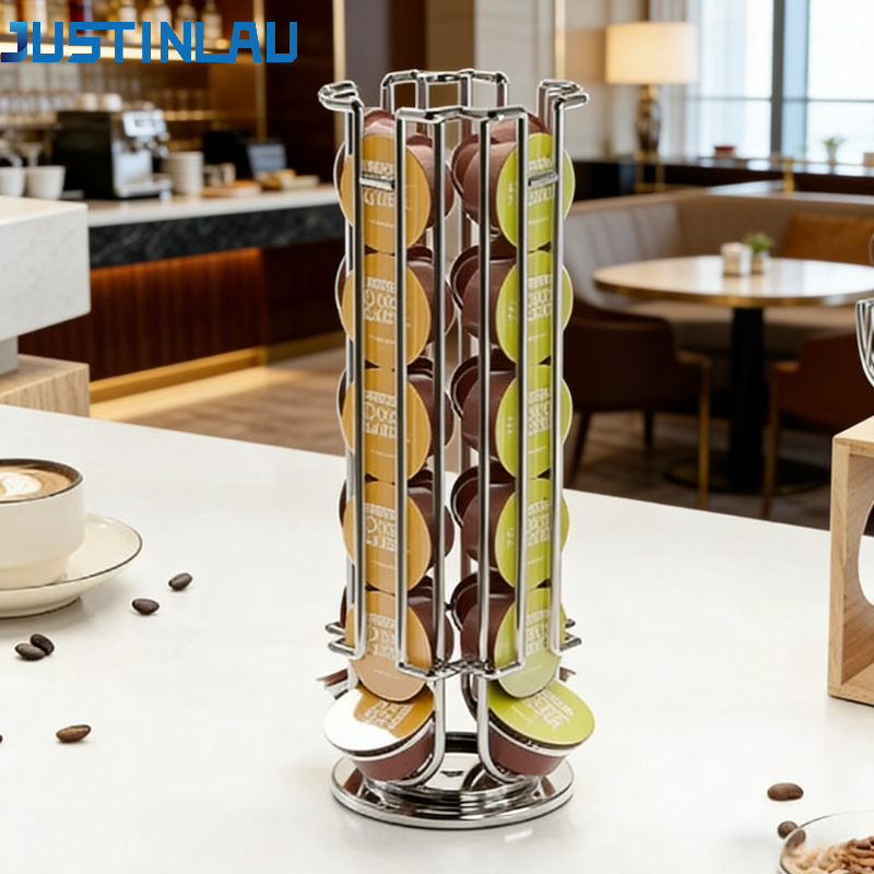 Coffee Equipment Rack - JUSTINLAU Coffee Capsule Display Holder for