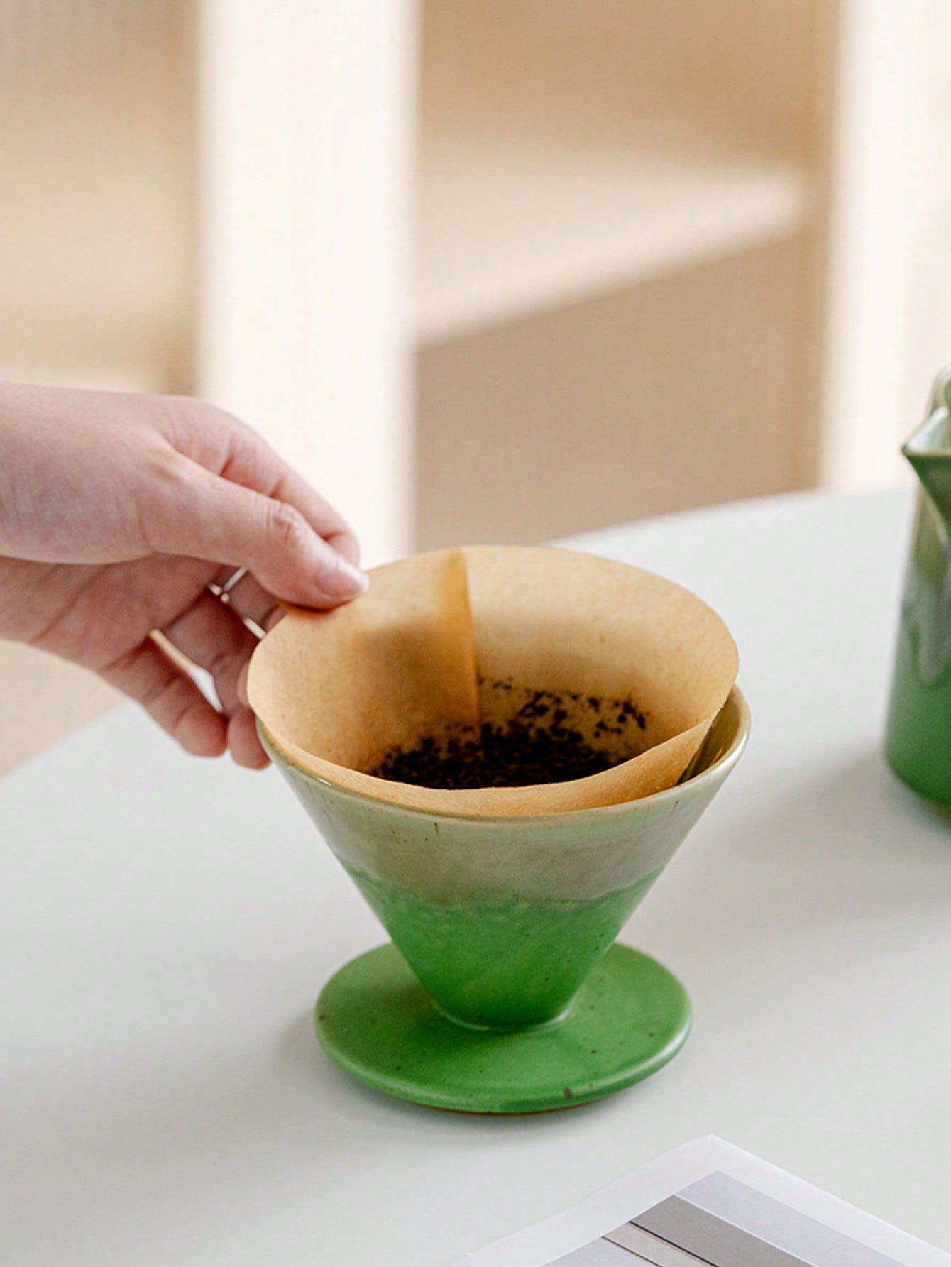 1 Set of Premium Ceramic Pour- - Coffee Equipment Pour Over ulasan dan harga