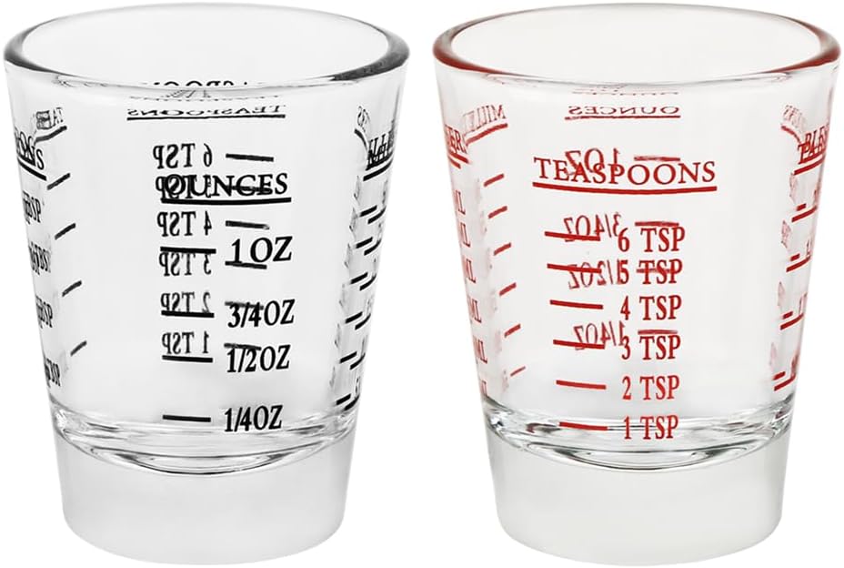 Set of 2 Shot Glasses with Mea - Espresso Shot Glass ulasan dan harga