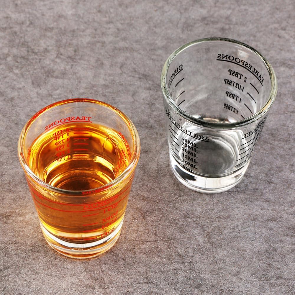 Set of 2 Shot Glasses with Mea - Espresso Shot Glass ulasan dan harga