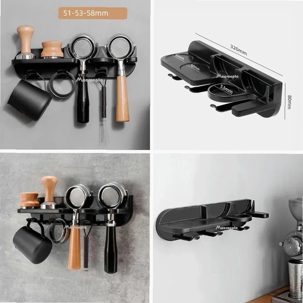 Wall Mount Coffee Organizer Ra - Coffee Equipment Rack ulasan dan harga