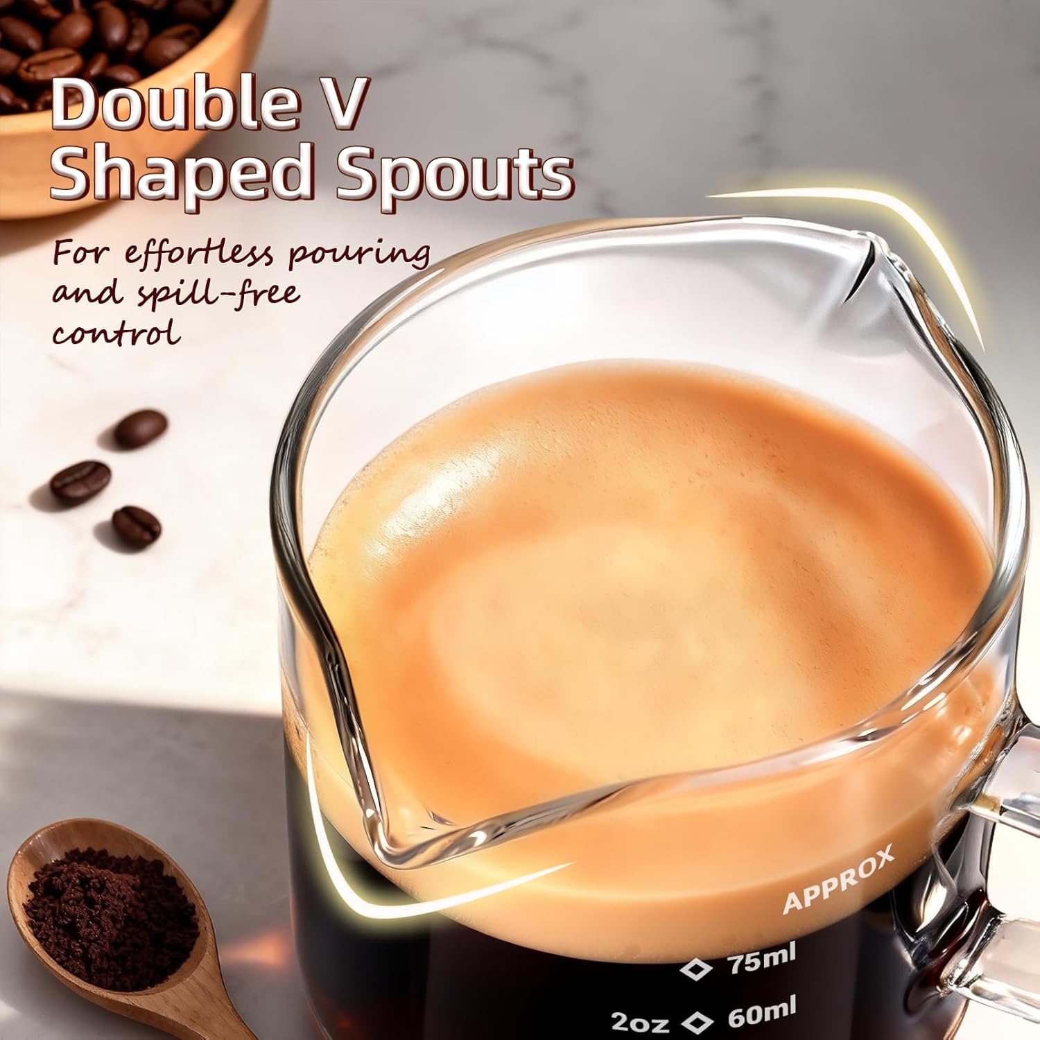 1/2pcs Espresso Cups 4oz Espre - Espresso Shot Glass ulasan dan harga