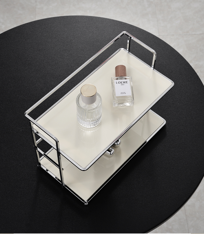 1Pc Double-Layer Desktop Stora - Coffee Equipment Rack ulasan dan harga