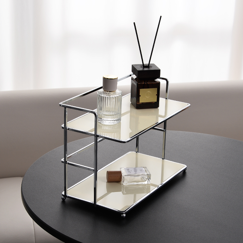 1Pc Double-Layer Desktop Stora - Coffee Equipment Rack ulasan dan harga