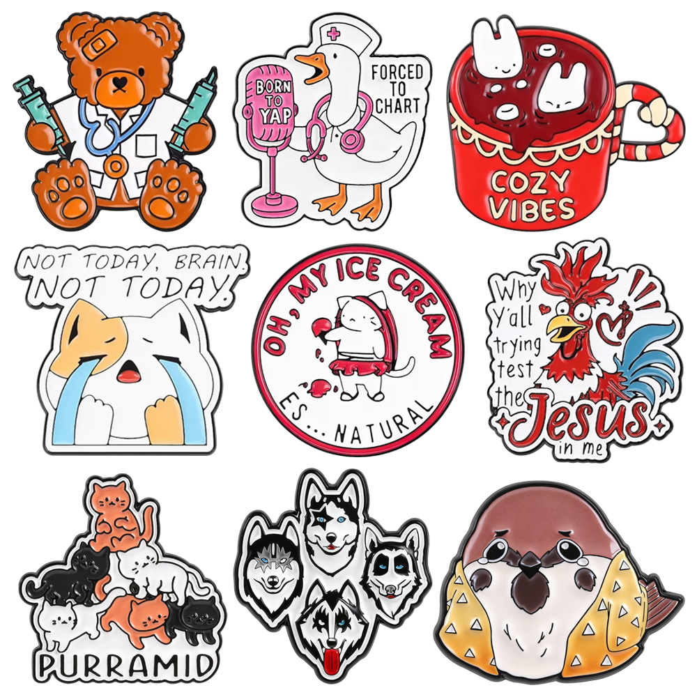 Cute Doctor Bear Pin Goose Nur - Coffee Equipment Gift ulasan dan harga
