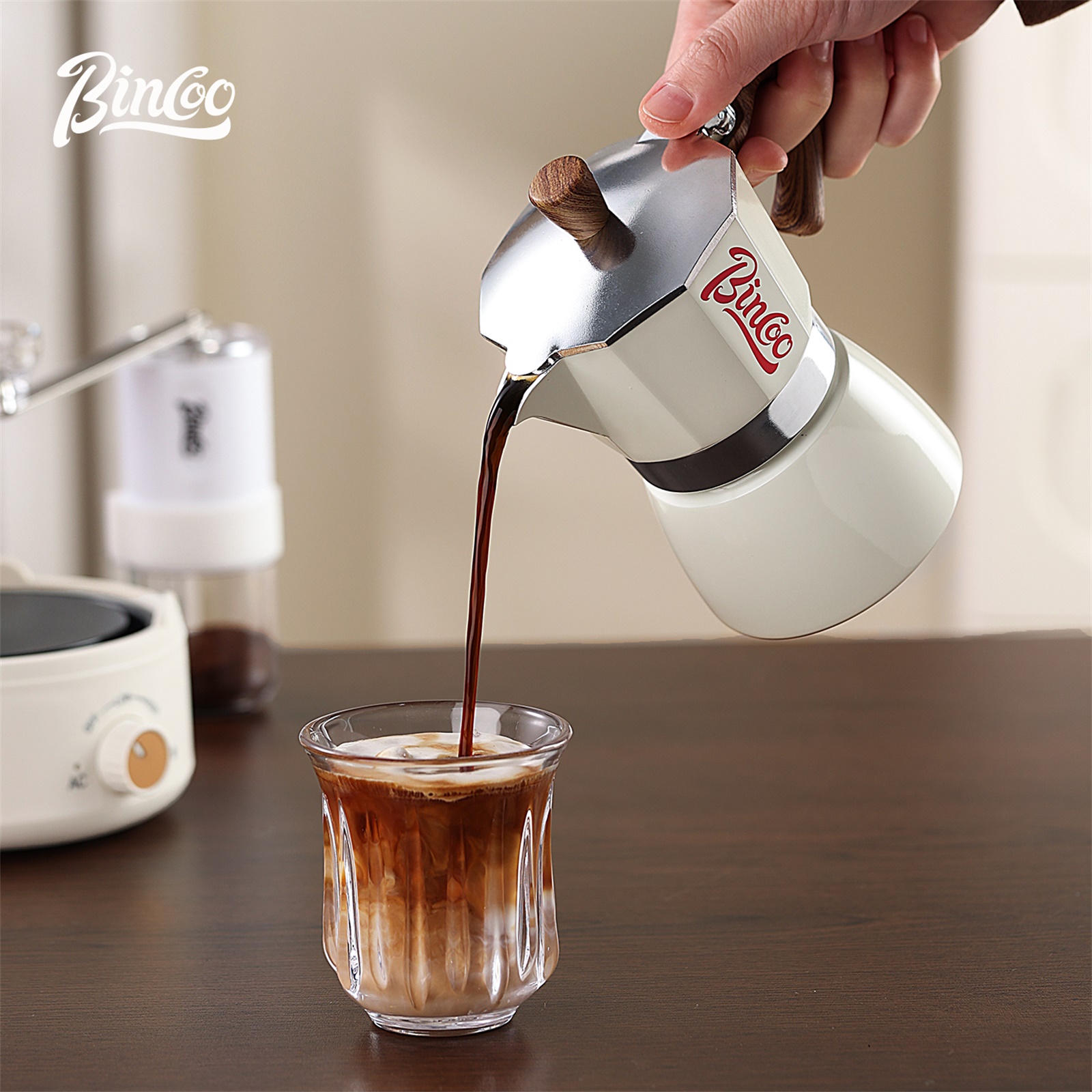 Bincoo Moka Pot and Electric S - Coffee Equipment Tools ulasan dan harga
