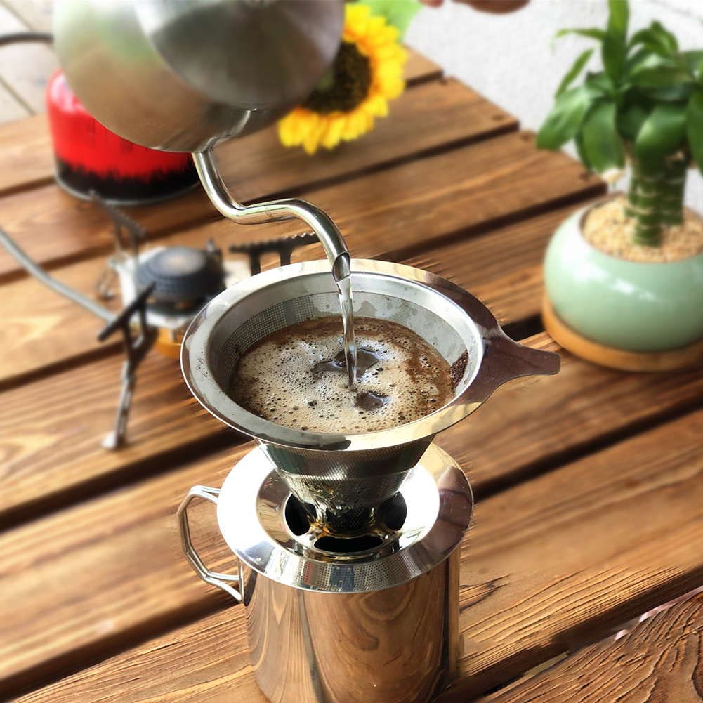 Cone Espresso Tea Strainer 304 - Coffee Equipment Rack ulasan dan harga