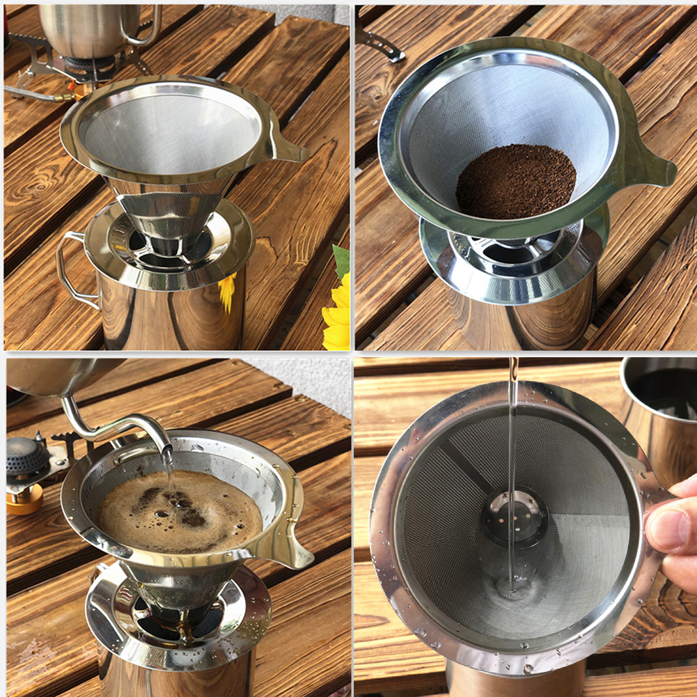 Cone Espresso Tea Strainer 304 - Coffee Equipment Rack ulasan dan harga