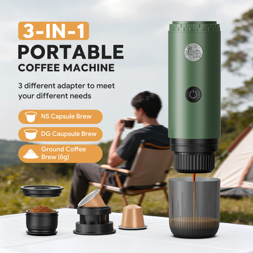 Portable Espresso Machine 3-in - Coffee Equipment Tools ulasan dan harga