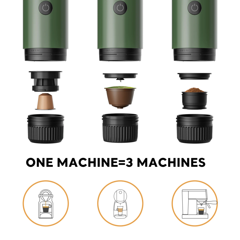 Portable Espresso Machine 3-in - Coffee Equipment Tools ulasan dan harga