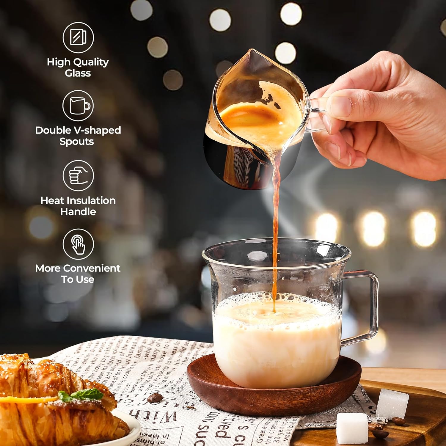 4oz Espresso Shot Glasses Set  - Espresso Shot Glass ulasan dan harga