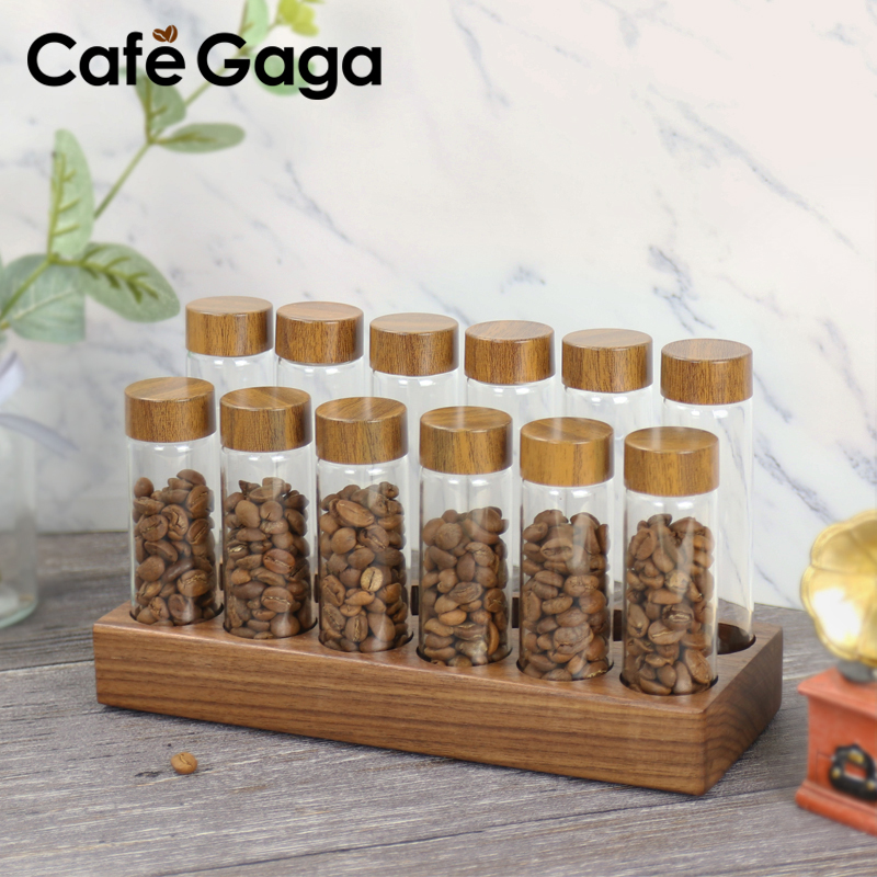 Coffee Beans Storage Container - Coffee Equipment Rack ulasan dan harga