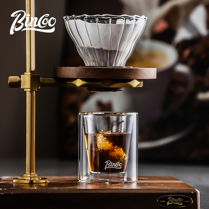 Bincoo Double Glass Coffee Mug - Espresso Shot Glass ulasan dan harga