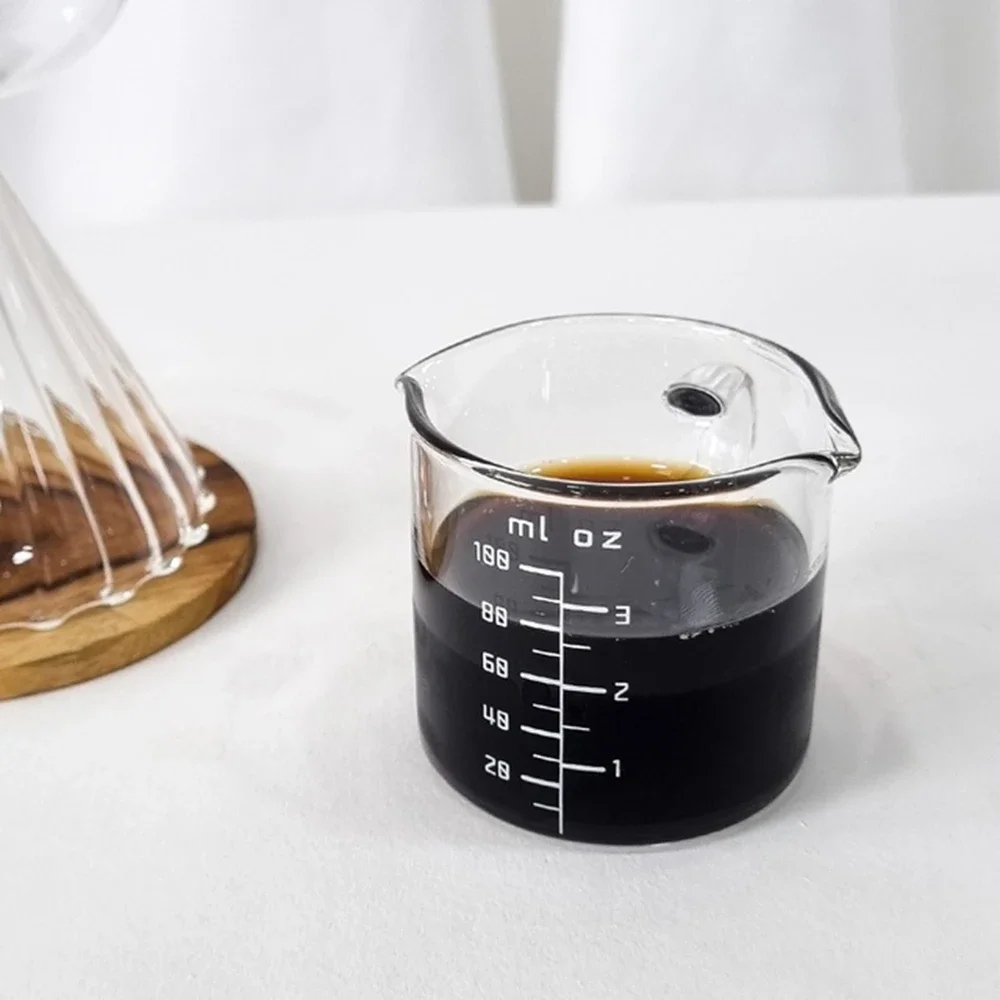 Double Spouts Milk Cup Clear S - Espresso Shot Glass ulasan dan harga