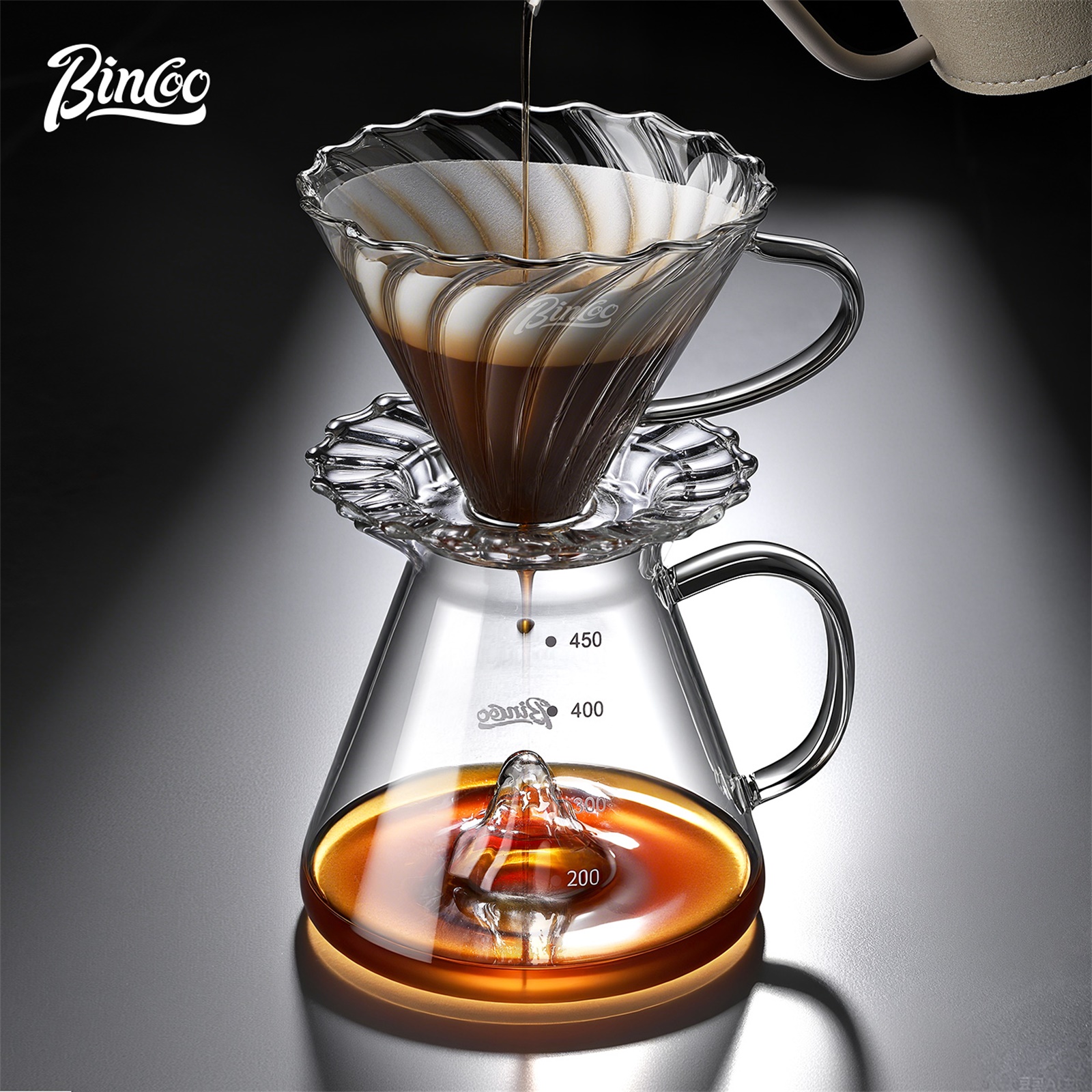 BINCOO Pour Over Coffee Drippe - Coffee Equipment Pour Over ulasan dan harga
