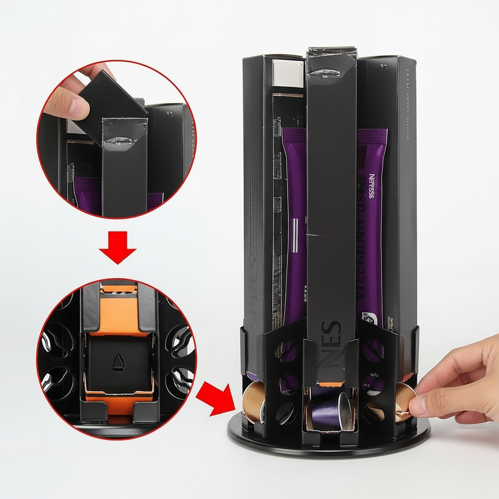 Coffee Pod Holder Compatible w - Coffee Equipment Rack ulasan dan harga
